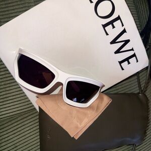 Loewe Bold White Sunglasses